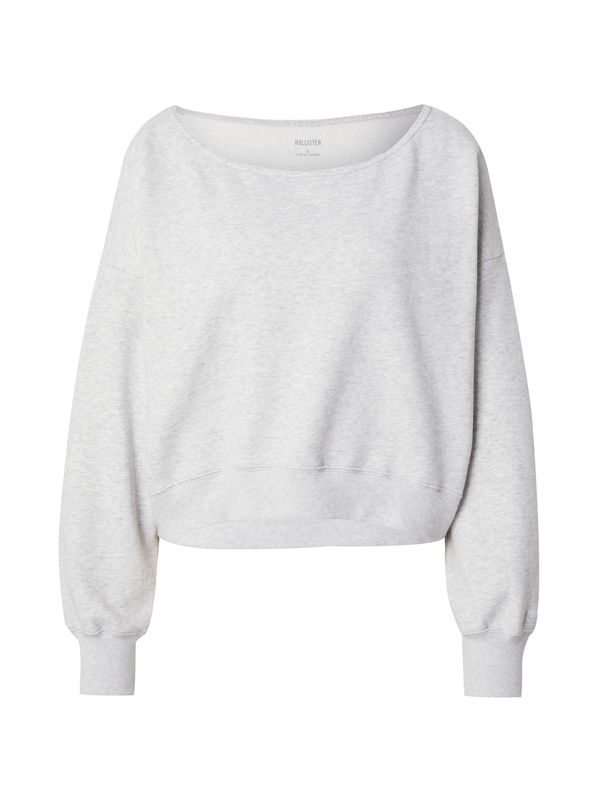 HOLLISTER HOLLISTER Sweater majica  svijetlosiva