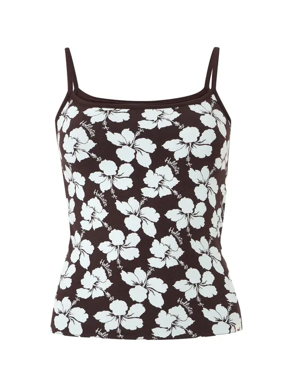 HOLLISTER HOLLISTER Top  čokolada / bijela