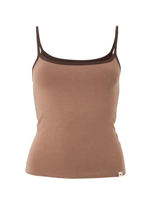 HOLLISTER HOLLISTER Top  čokolada / moka smeđa