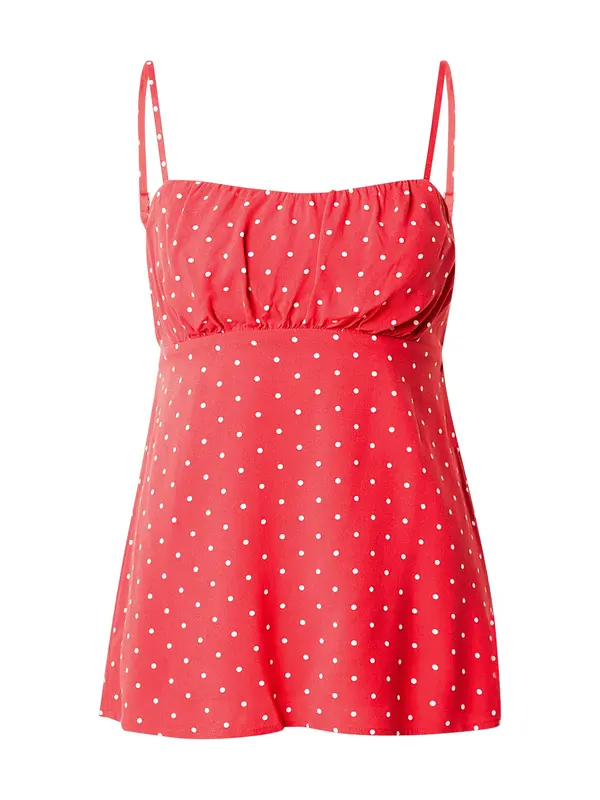 HOLLISTER HOLLISTER Top  crvena / bijela