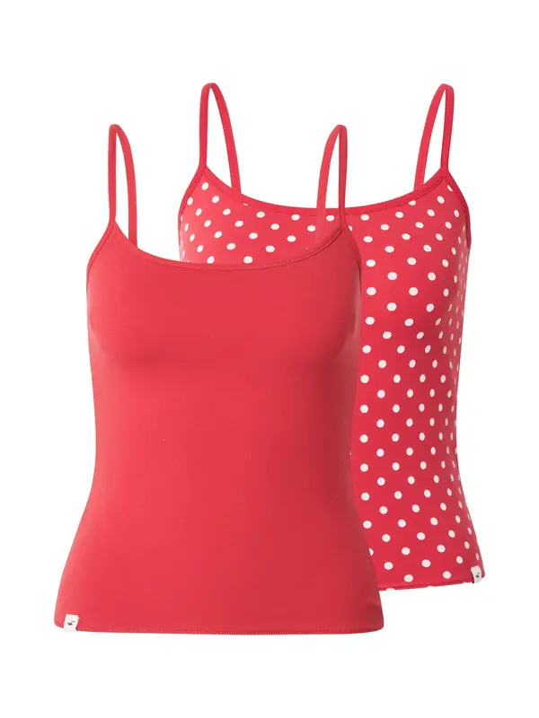 HOLLISTER HOLLISTER Top  crvena / bijela