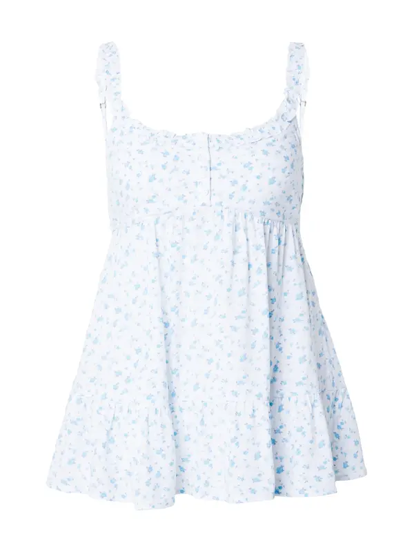 HOLLISTER HOLLISTER Top  mornarsko plava / azur / bijela