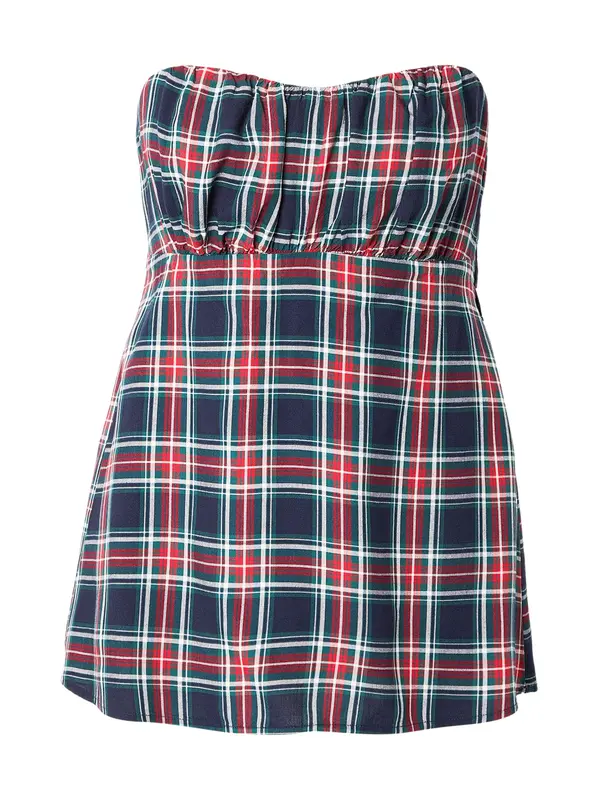 HOLLISTER HOLLISTER Top  mornarsko plava / petrol / crvena / bijela