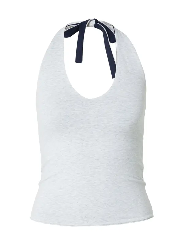 HOLLISTER HOLLISTER Top  mornarsko plava / svijetlosiva