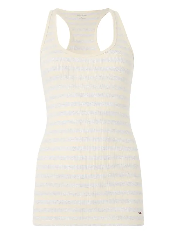 HOLLISTER HOLLISTER Top  pastelno žuta / svijetlosiva
