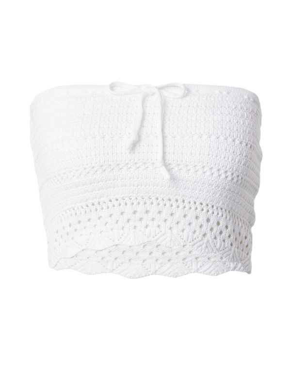 HOLLISTER HOLLISTER Top s naramenicama  bijela