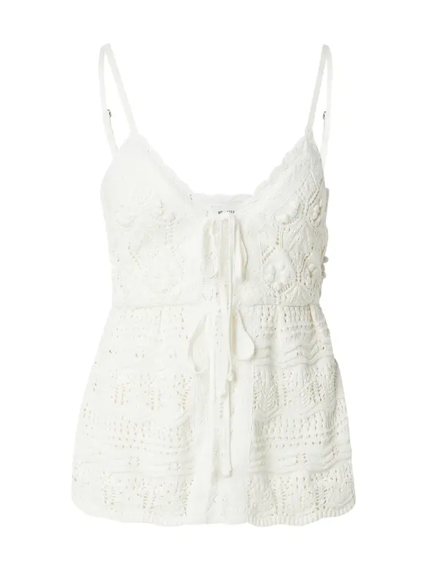 HOLLISTER HOLLISTER Top s naramenicama  bijela