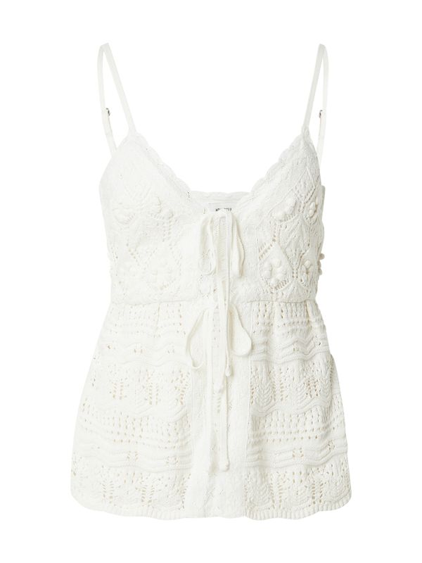 HOLLISTER HOLLISTER Top s naramenicama  bijela