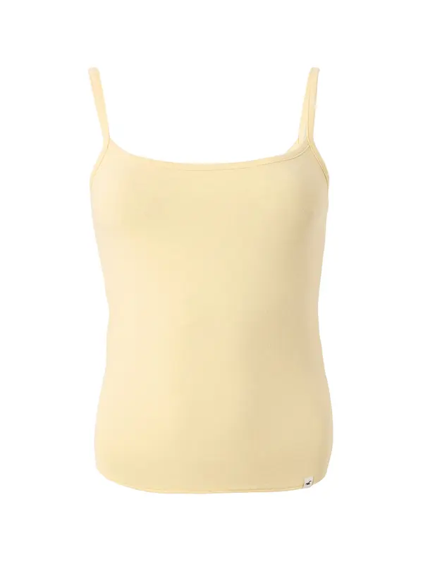 HOLLISTER HOLLISTER Top  svijetložuta / siva melange