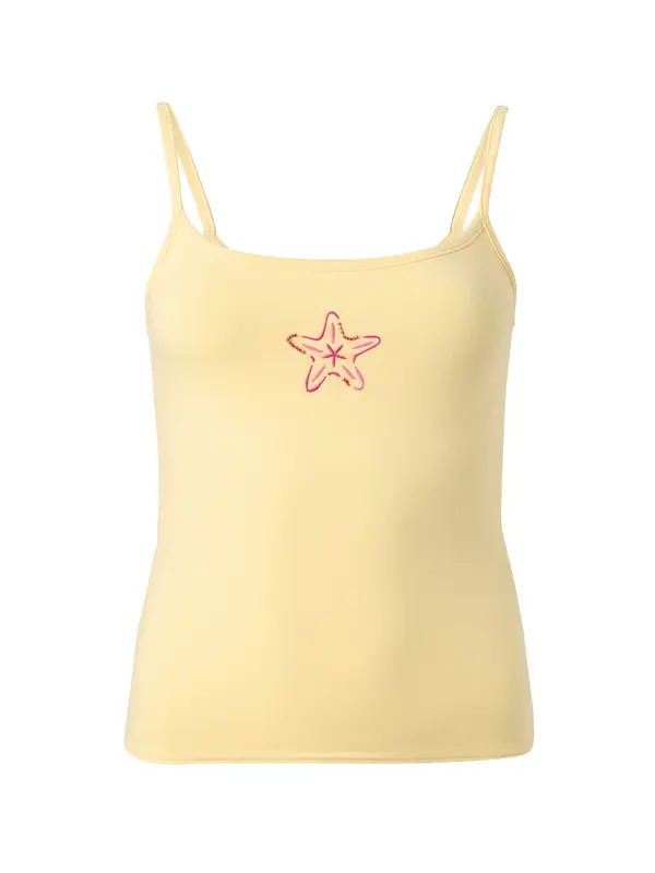 HOLLISTER HOLLISTER Top  žuta / roza / crvena