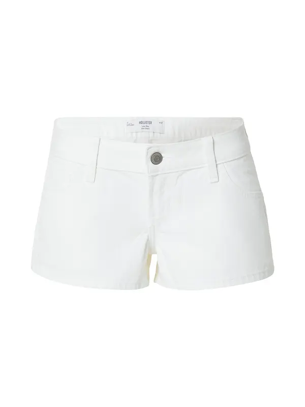 HOLLISTER HOLLISTER Traperice  bijeli traper
