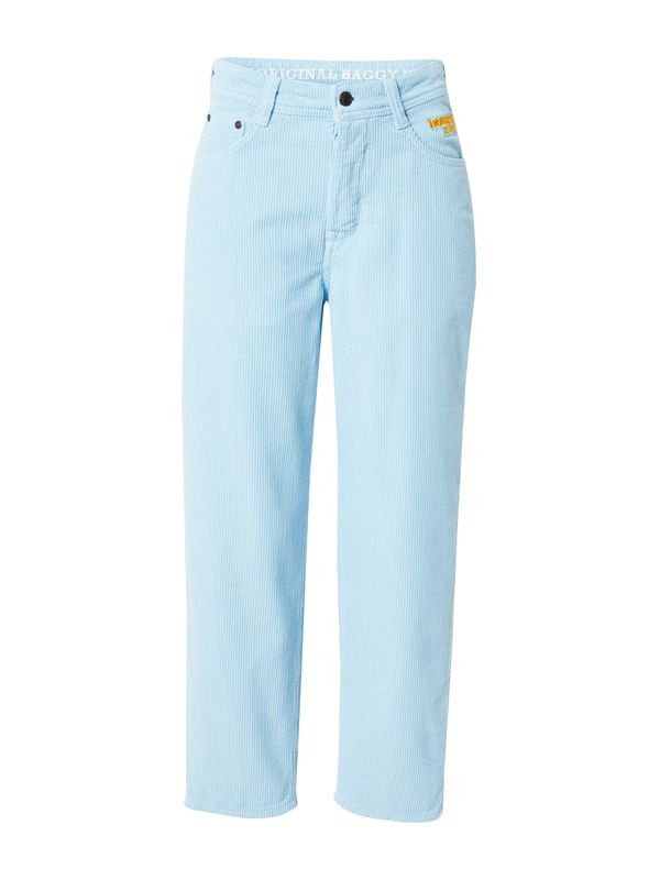 HOMEBOY HOMEBOY Hlače  svijetloplava / narančasta