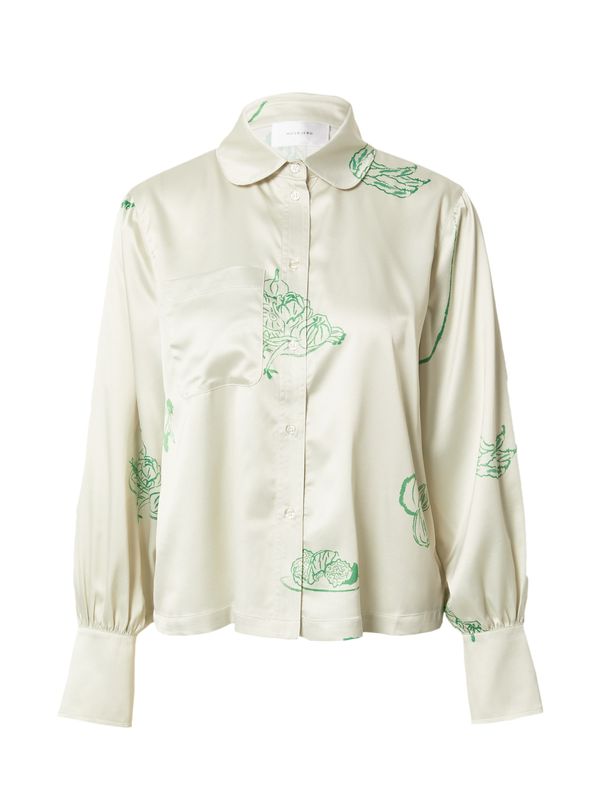 Hosbjerg Hosbjerg Bluza 'Killa Gastro'  bež / svijetlozelena