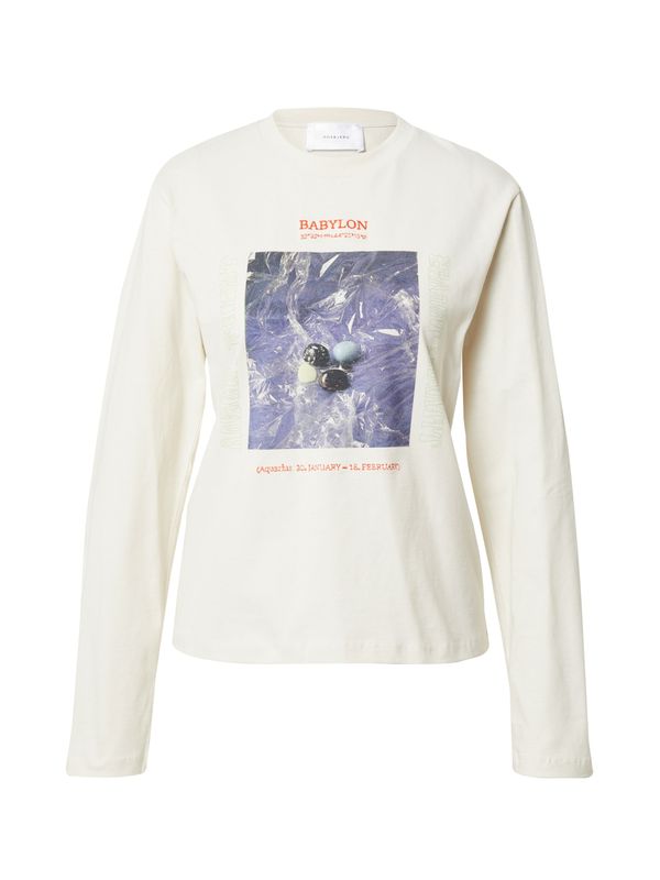 Hosbjerg Hosbjerg Majica  ljubičasto plava / narančasto crvena / crna / bijela