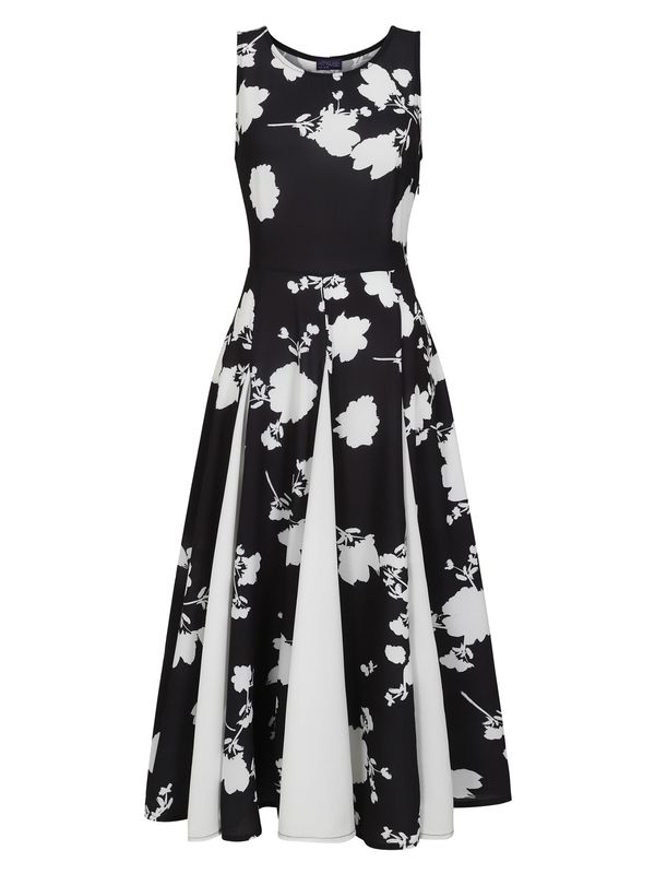 HotSquash HotSquash Haljina  crna / bijela