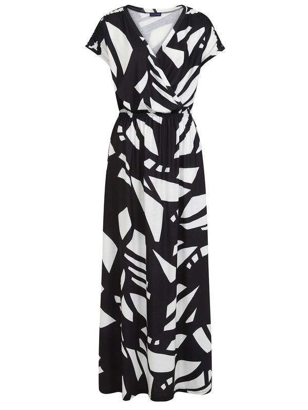 HotSquash HotSquash Haljina  crna / bijela