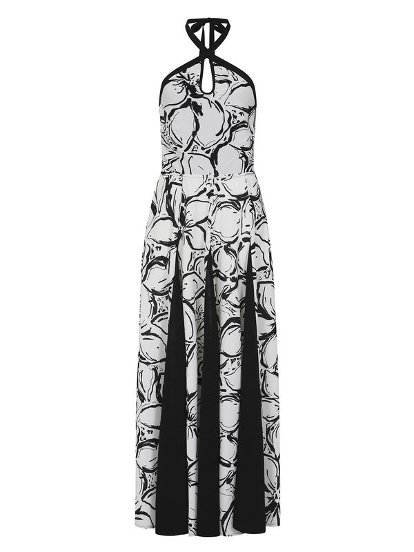 HotSquash HotSquash Haljina  crna / bijela