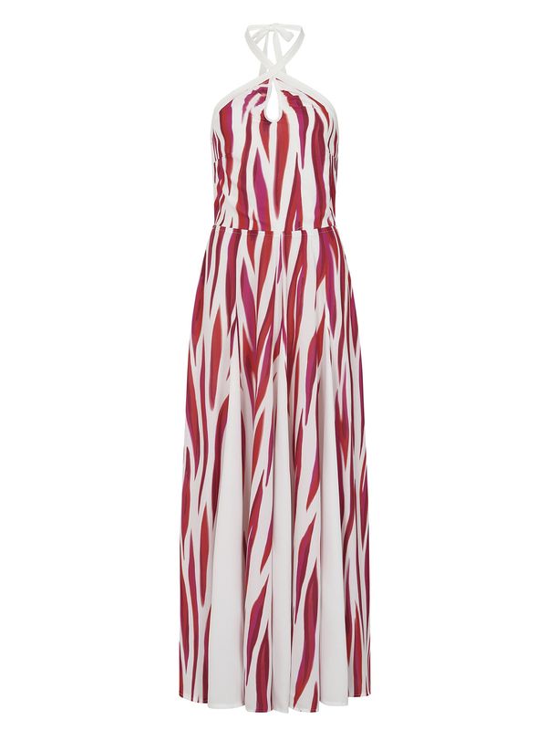 HotSquash HotSquash Haljina  crvena / bijela