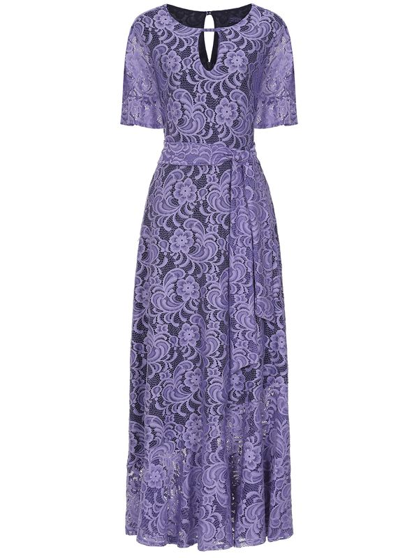 HotSquash HotSquash Haljina  ljubičasta / crna