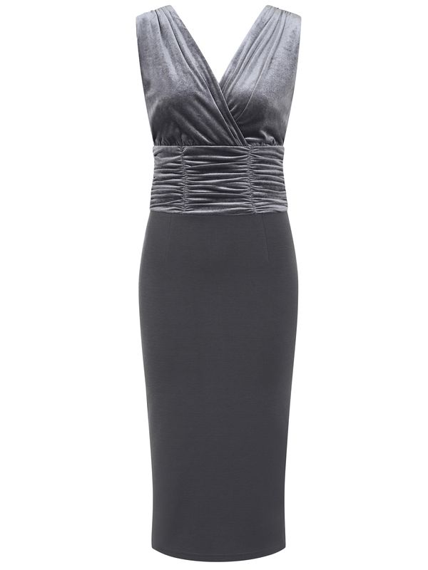 HotSquash HotSquash Haljina  siva / srebro