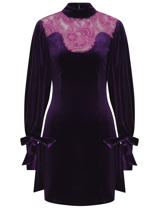 HotSquash HotSquash Haljina  tamno ljubičasta