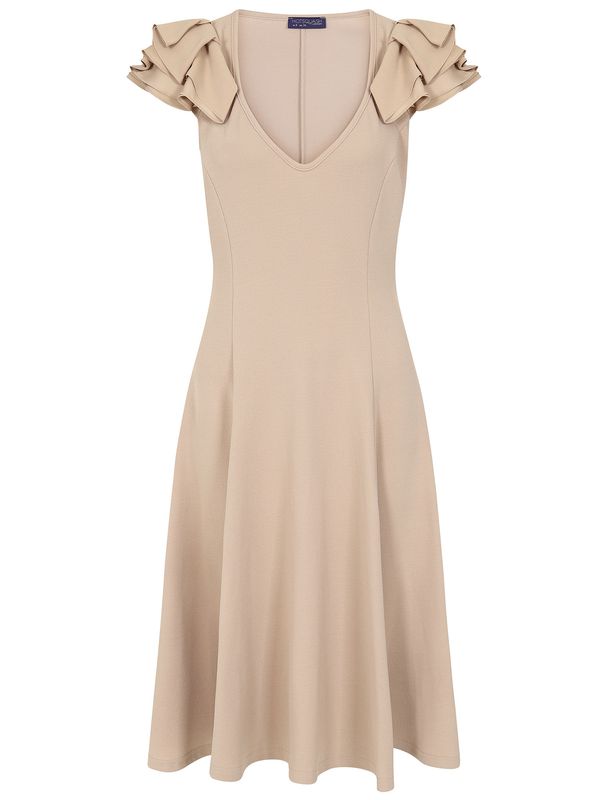 HotSquash HotSquash Koktel haljina  boja pijeska