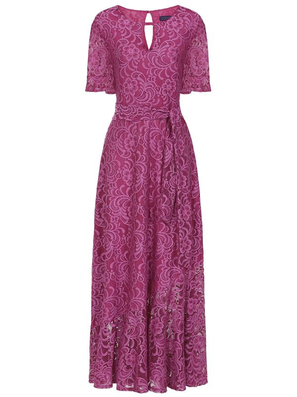 HotSquash HotSquash Koktel haljina  sivkasto ljubičasta (mauve)