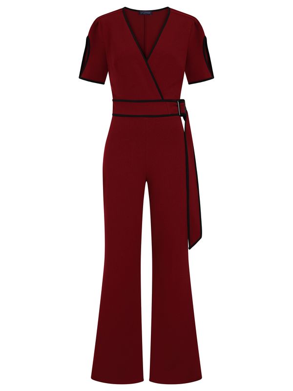 HotSquash HotSquash Kombinezon  boja vina / crna