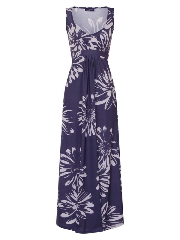 HotSquash HotSquash Ljetna haljina  tamno plava / bijela