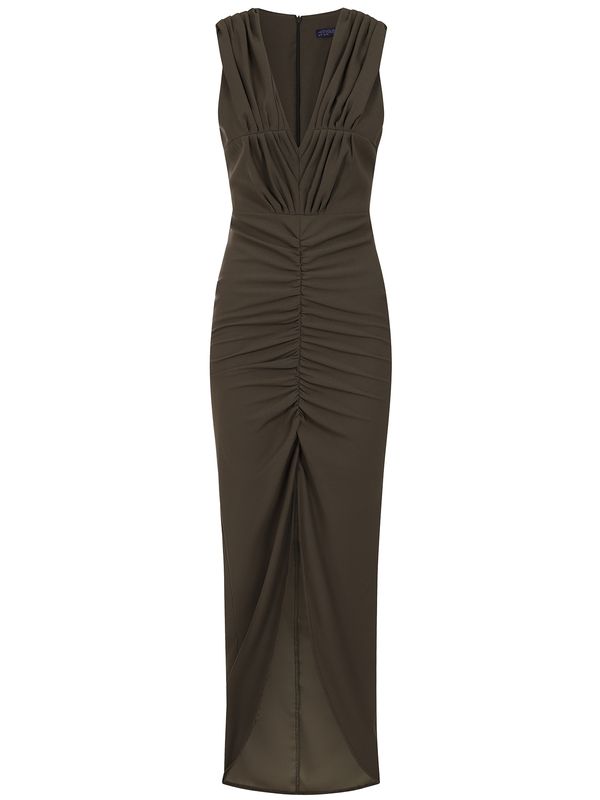 HotSquash HotSquash Večernja haljina  kaki