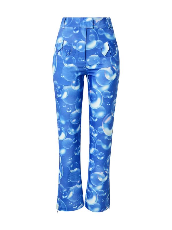 House of Sunny House of Sunny Hlače 'FANTASIA'  nebesko plava / bijela