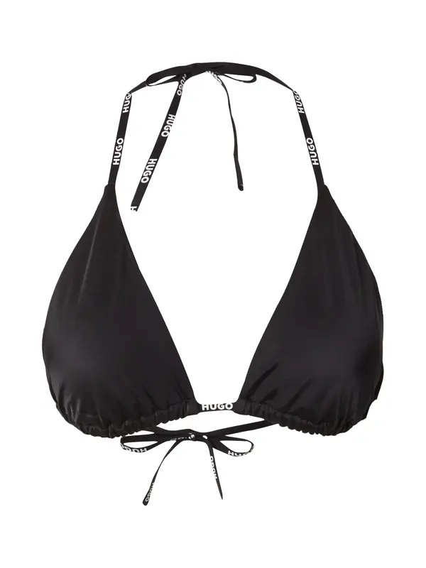 HUGO HUGO Bikini gornji dio 'PURE'  crna / bijela