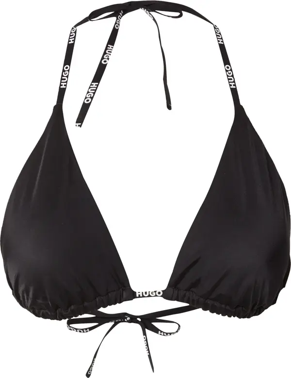 HUGO HUGO Bikini gornji dio 'PURE'  crna / bijela