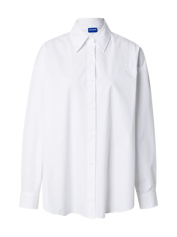 HUGO HUGO Bluza 'Elisana_B'  plava / narančasta / roza / bijela