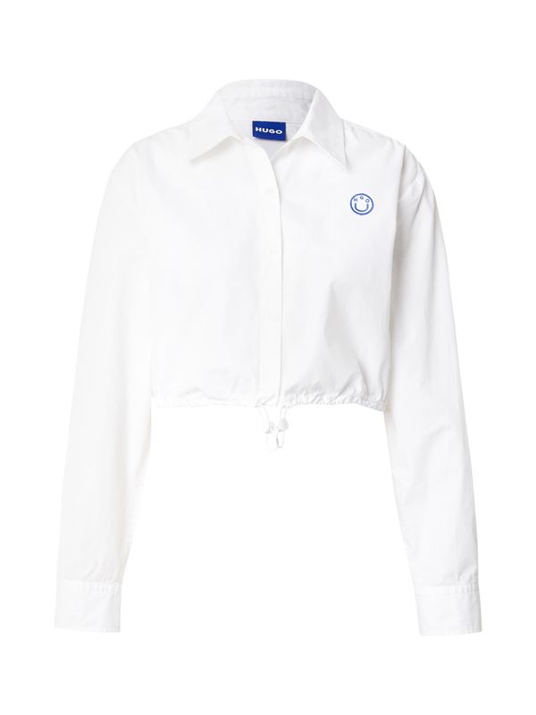 HUGO HUGO Bluza 'Emma_B'  plava / bijela