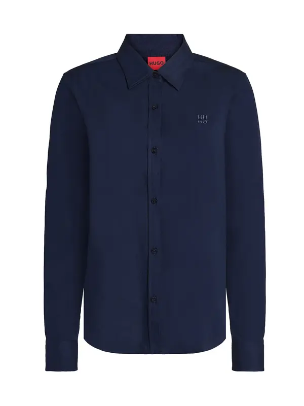 HUGO HUGO Bluza 'The Essential'  tamno plava