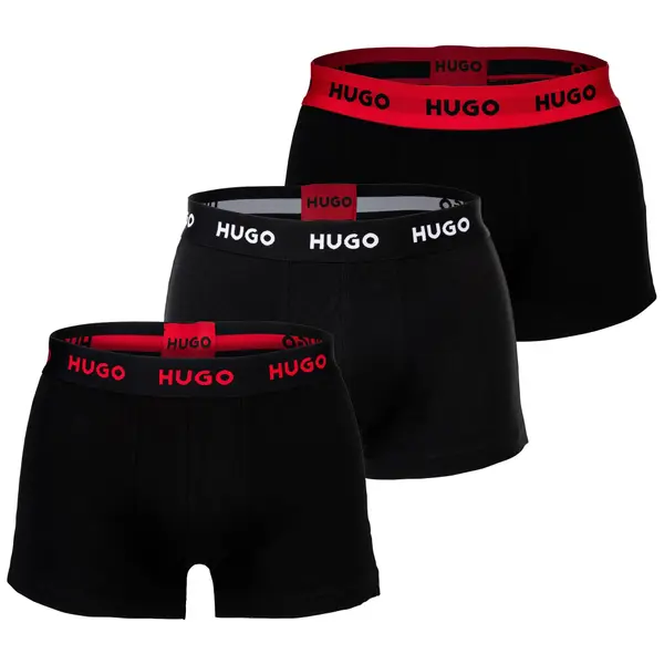 HUGO HUGO Bokserice  crvena / crna / bijela