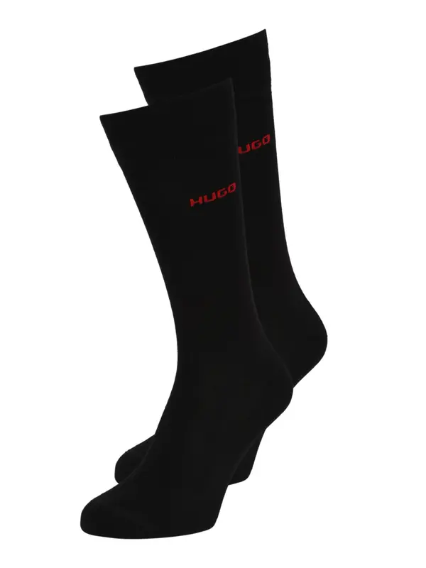 HUGO HUGO Čarape  crna