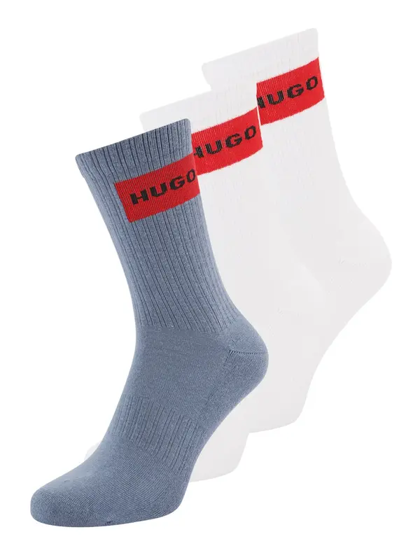 HUGO HUGO Čarape  plava / crvena / crna / bijela