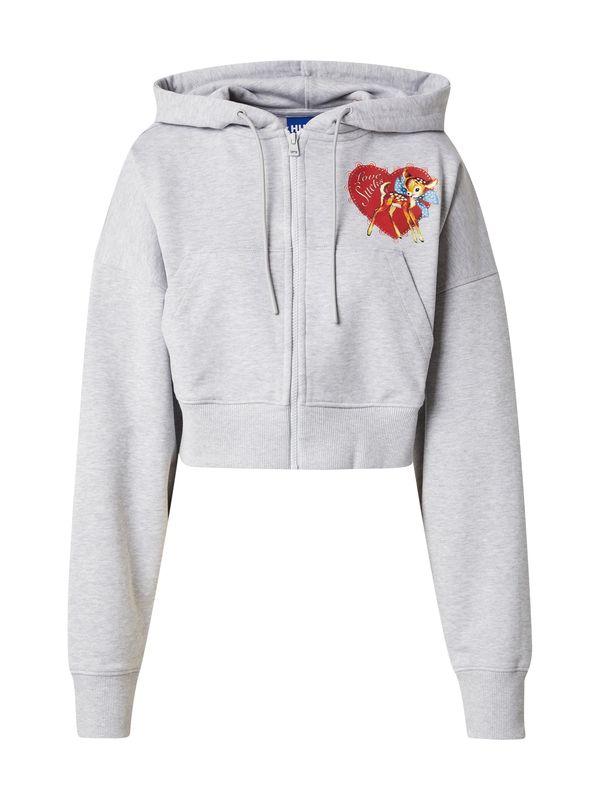 HUGO HUGO Gornji dio trenirke 'Desty_B'  svijetloplava / karamela / svijetlosiva / tamno crvena