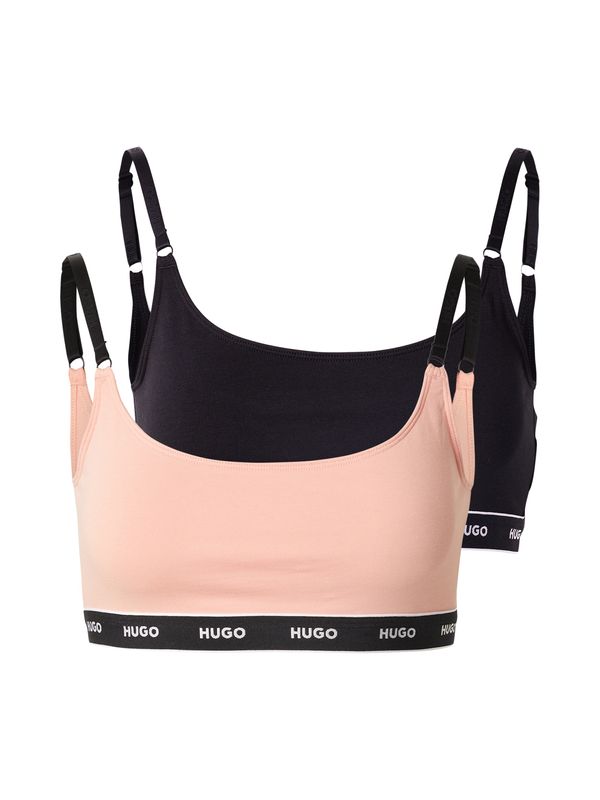 HUGO HUGO Grudnjak  svijetloroza / crna / prljavo bijela