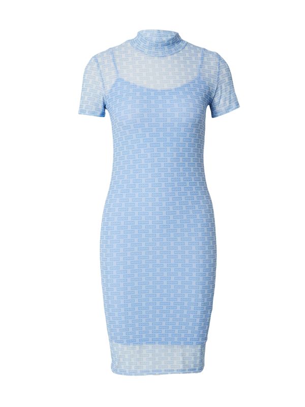 HUGO HUGO Haljina 'Naluna_B'  plava / svijetloplava