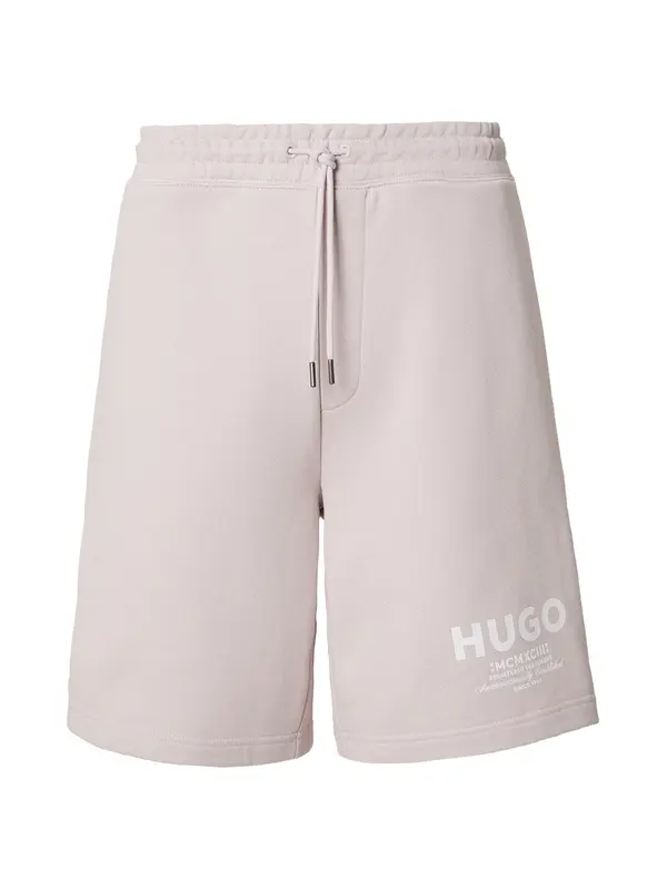 HUGO HUGO Hlače 'Dayono'  lila / bijela