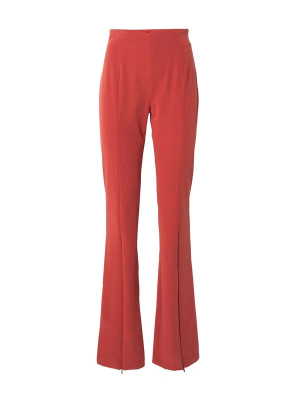 HUGO HUGO Hlače 'Halice'  narančasto crvena
