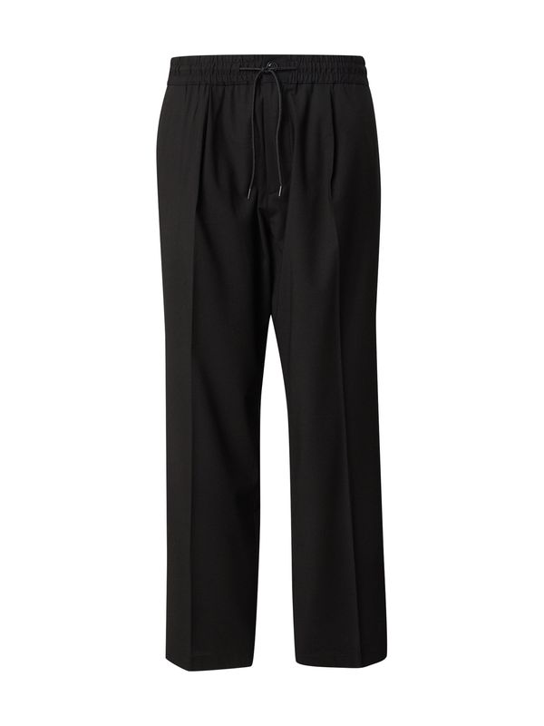 HUGO HUGO Hlače na crtu 'Ravi243'  crna