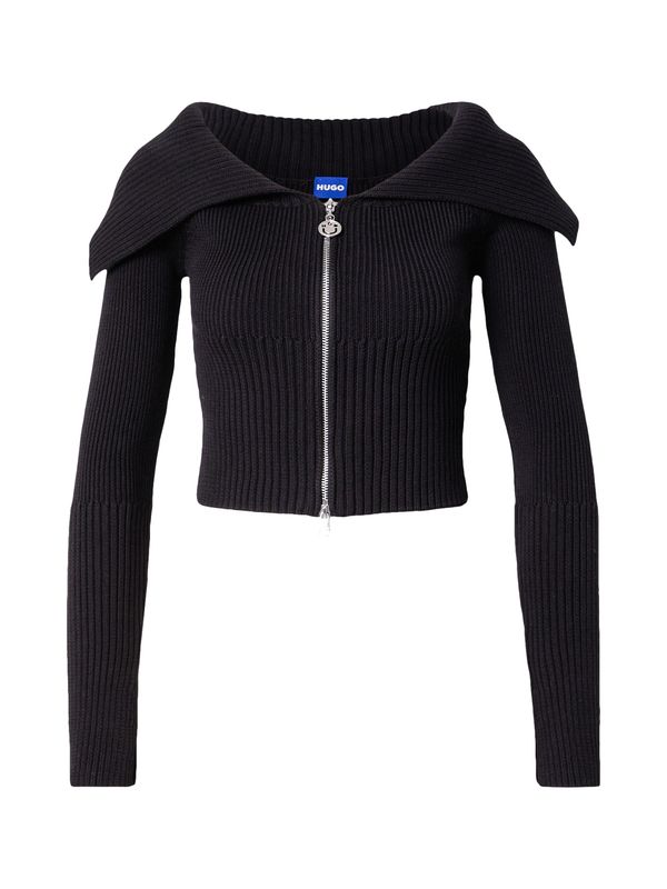 HUGO HUGO Kardigan 'Sestin'  crna
