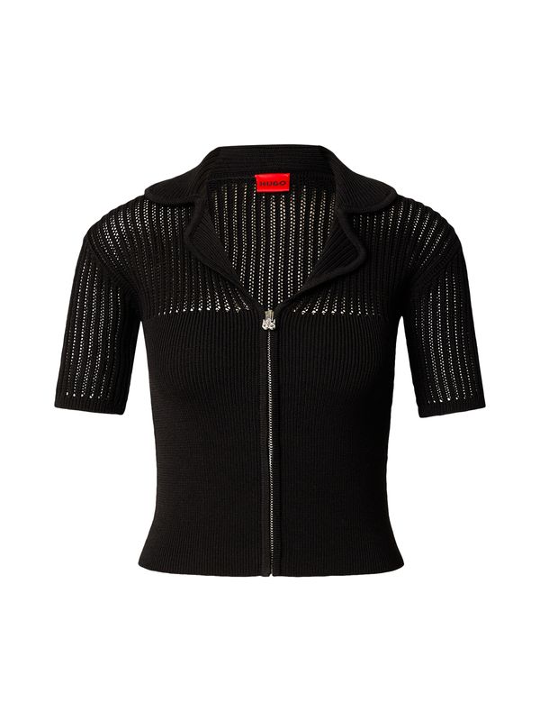 HUGO HUGO Kardigan 'Sobin'  crna