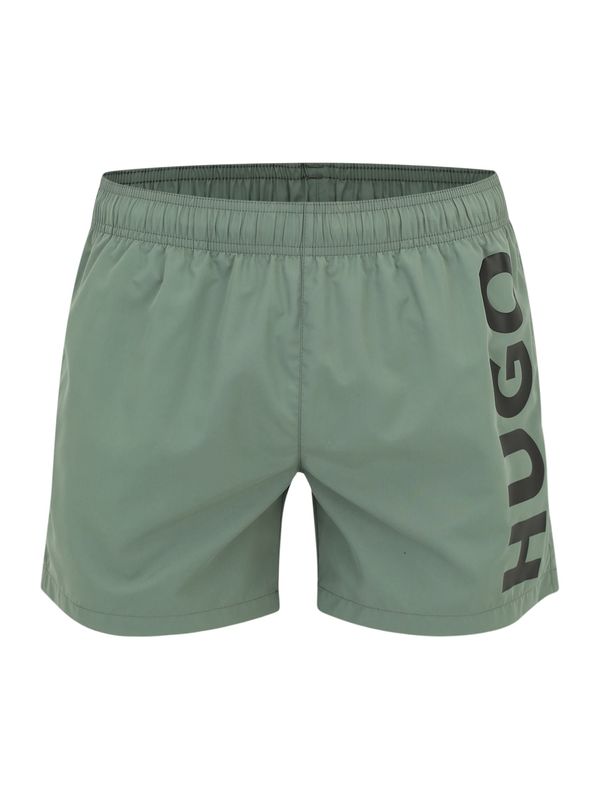 HUGO HUGO Kupaće hlače 'ABAS'  svijetlozelena / crna