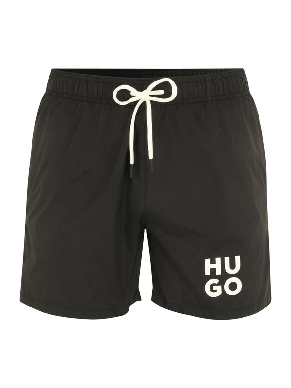 HUGO HUGO Kupaće hlače 'PAOL'  crna / bijela