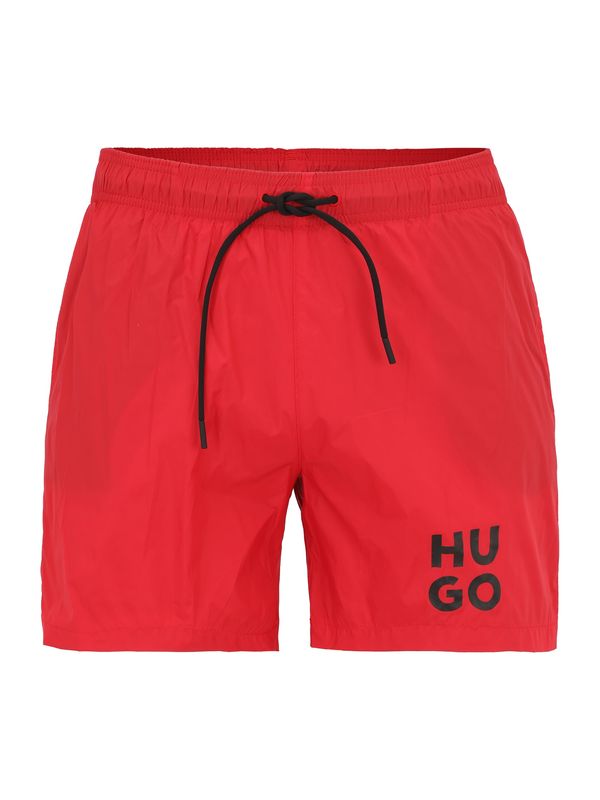 HUGO HUGO Kupaće hlače 'PAOL'  crvena / crna